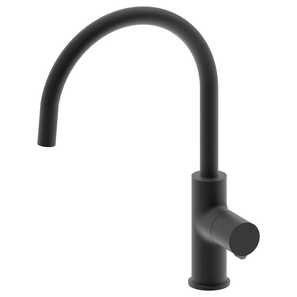 Watermark Wels Sanitary Ware Factory Sink Kitchen Water Tap Matte Black Kitchen Tap All Brass Faucet